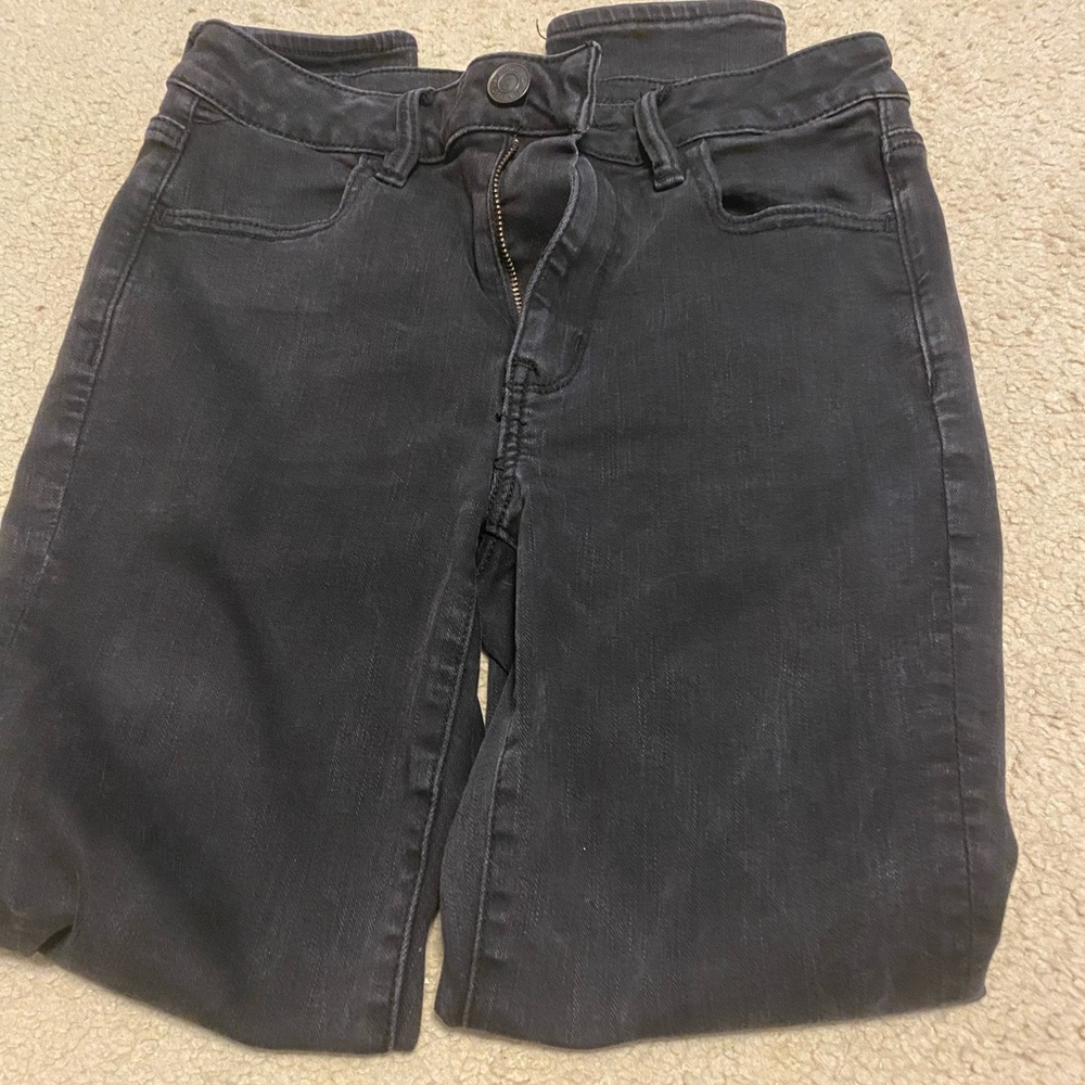 American Eagle black jeggings